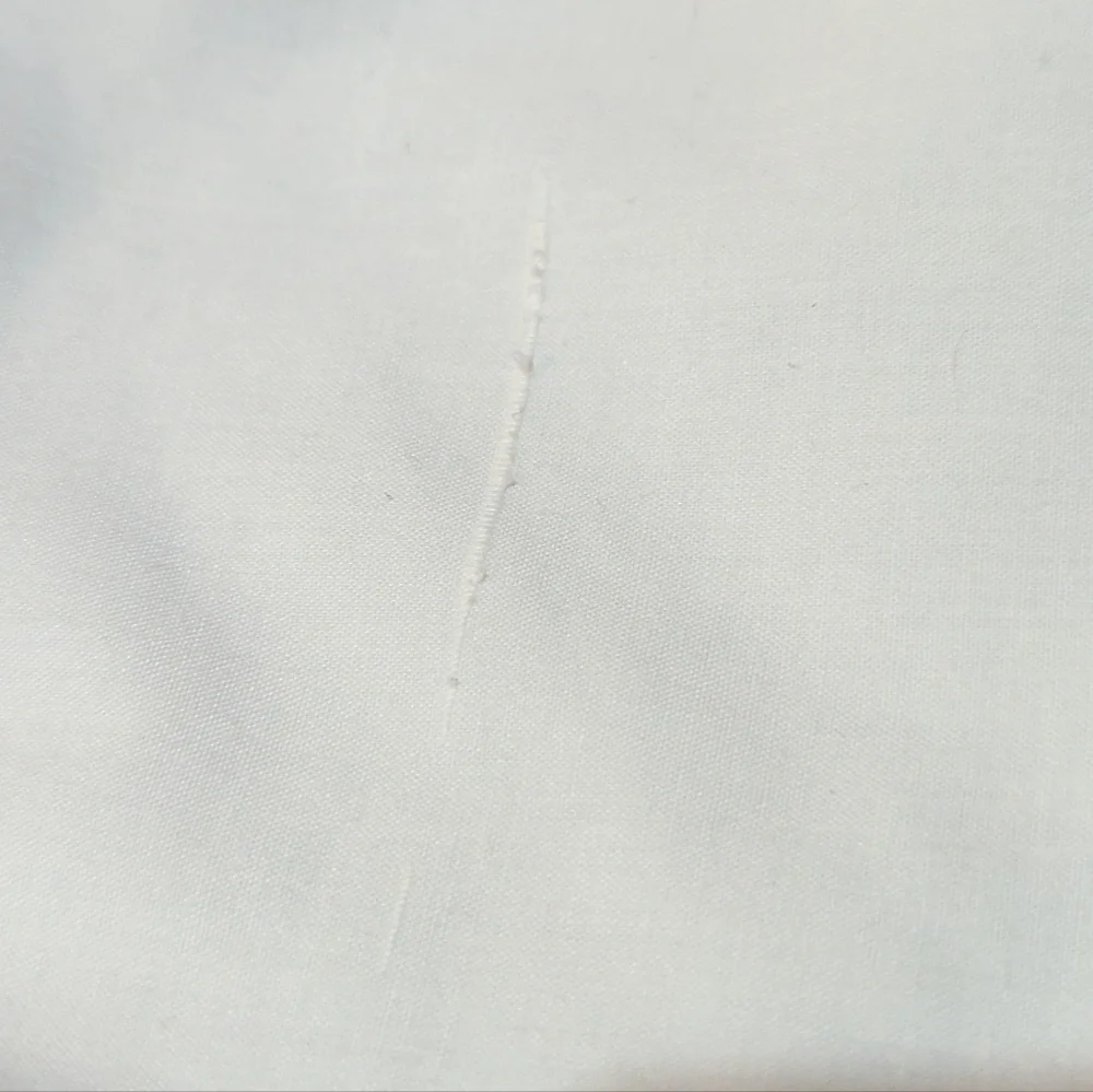 Vintage Wamsutta Pillow Sham King Eyelet Lace Trim Cottagecore Shabby Chic White